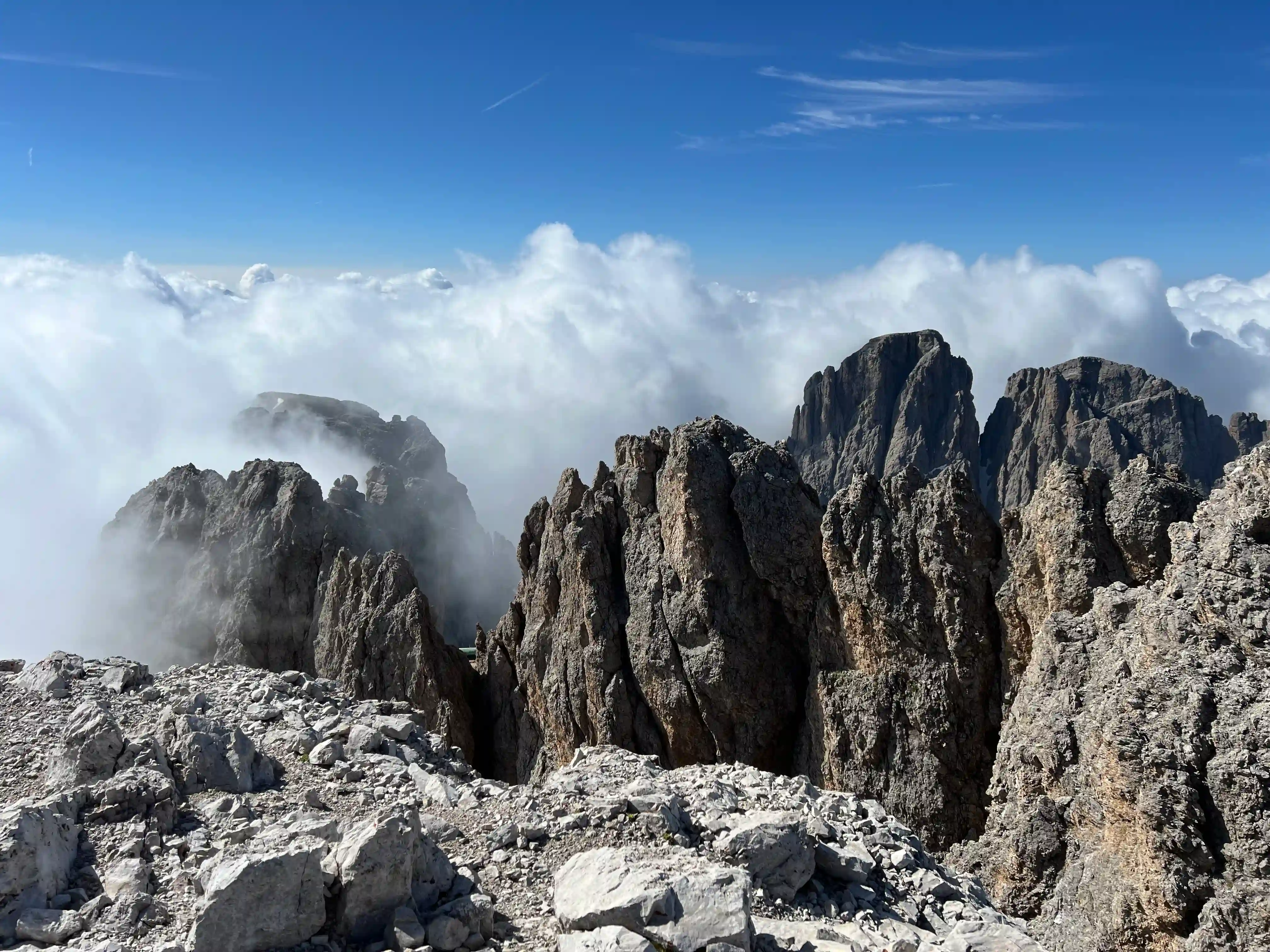 Aussicht Langkofel Dolomiten