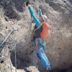 Marmolada Südwand mit Bergführer Klettern