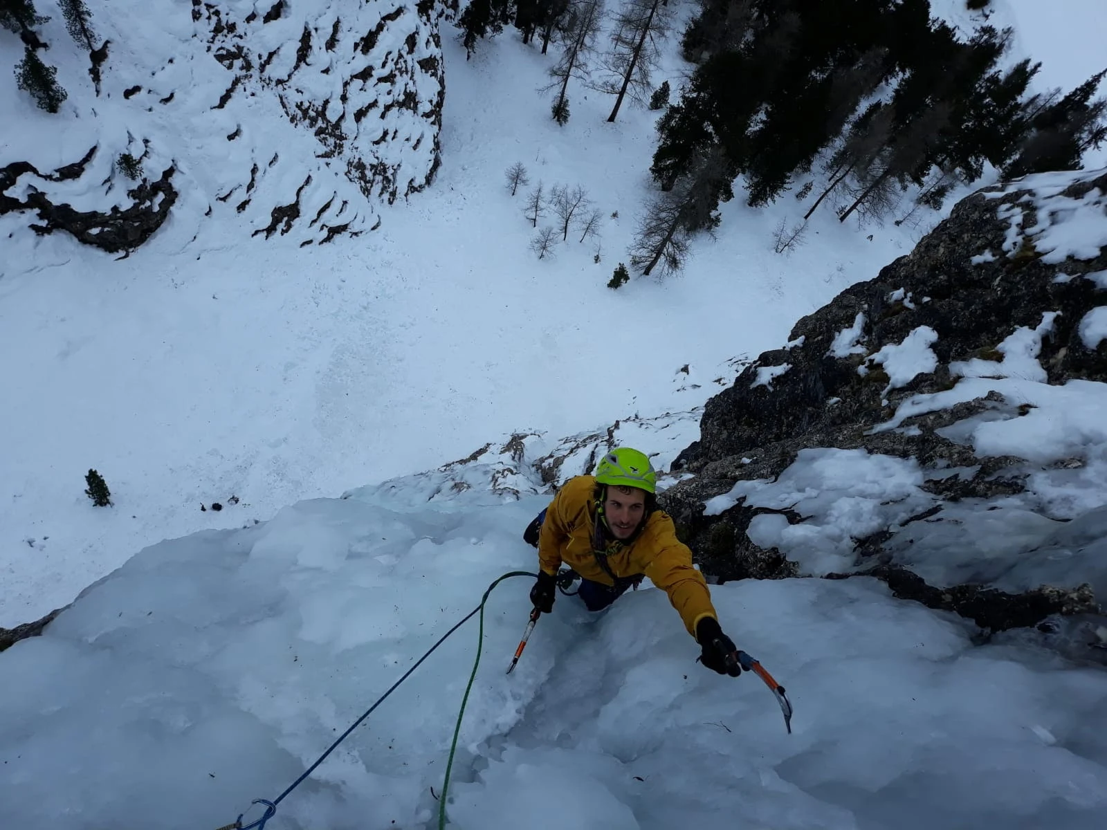 Eisklettern mit Bergführer in den Dolomiten und in Südtirol Prags