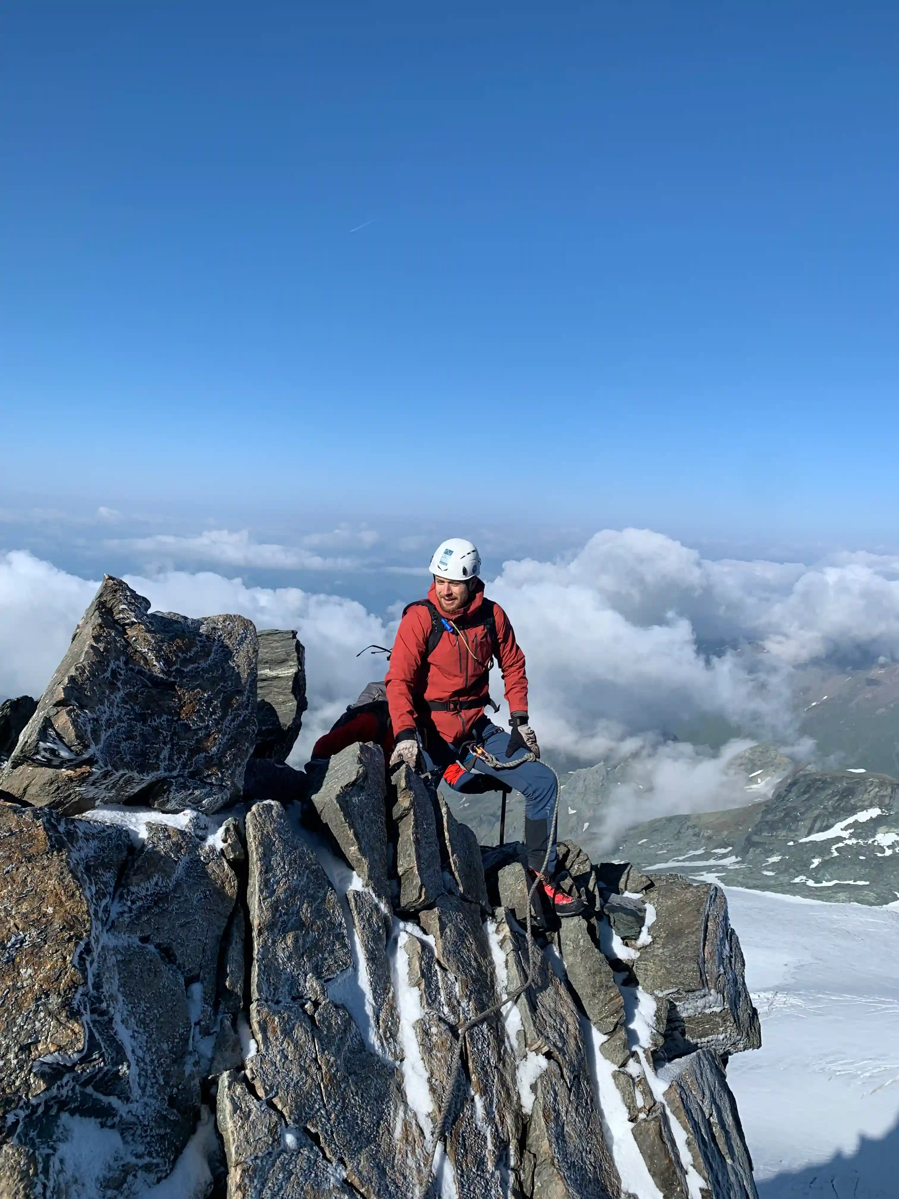 Hochtour auf den Großglockner dem höchsten Berg in Österreich