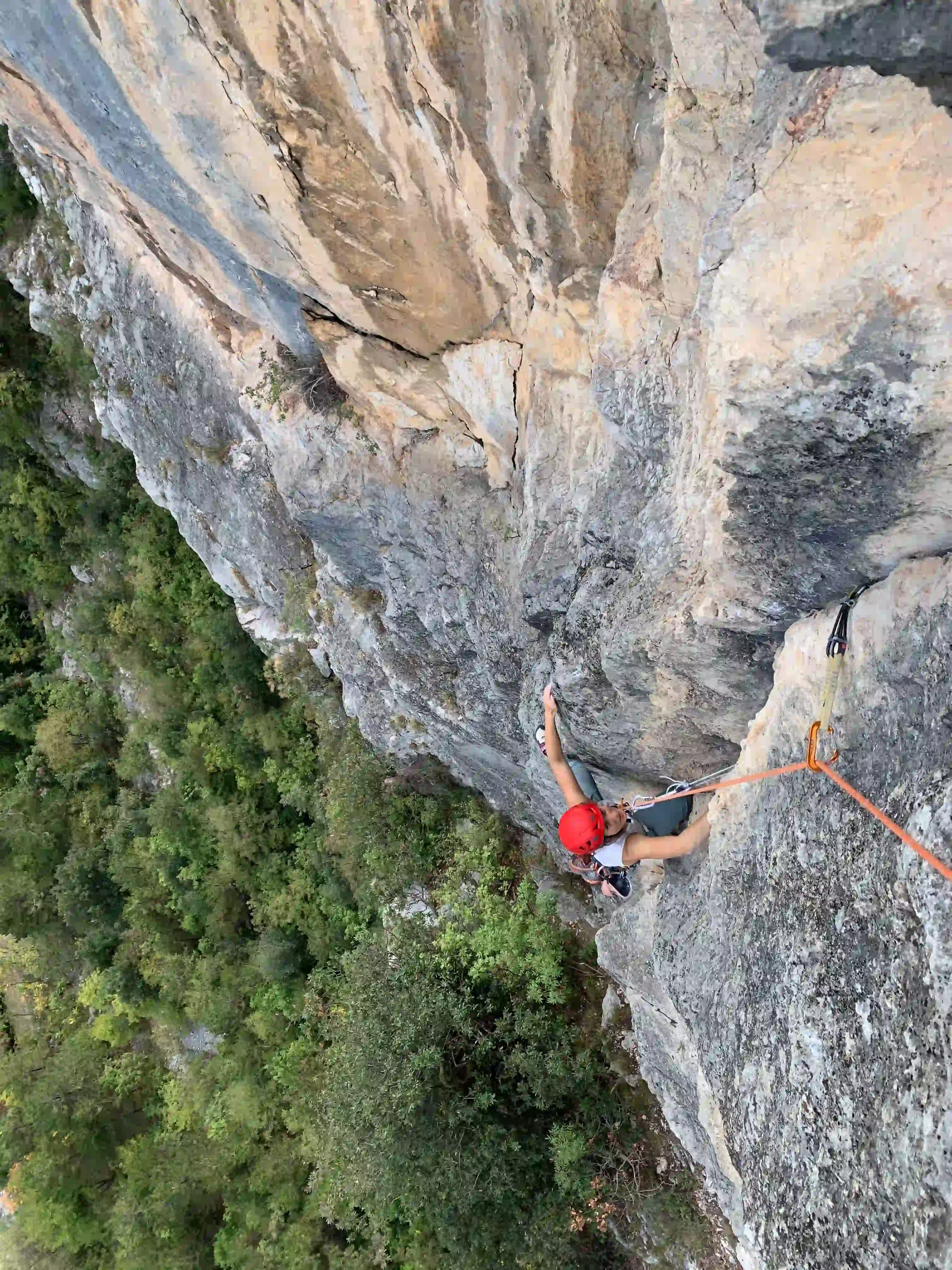 Klettern am Gardasee und Arco mit Bergführer Geführte Klettertouren