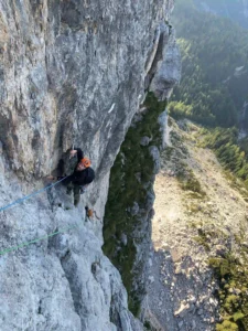 Geführte Klettertour in den Dolomiten an der Torre Venezia