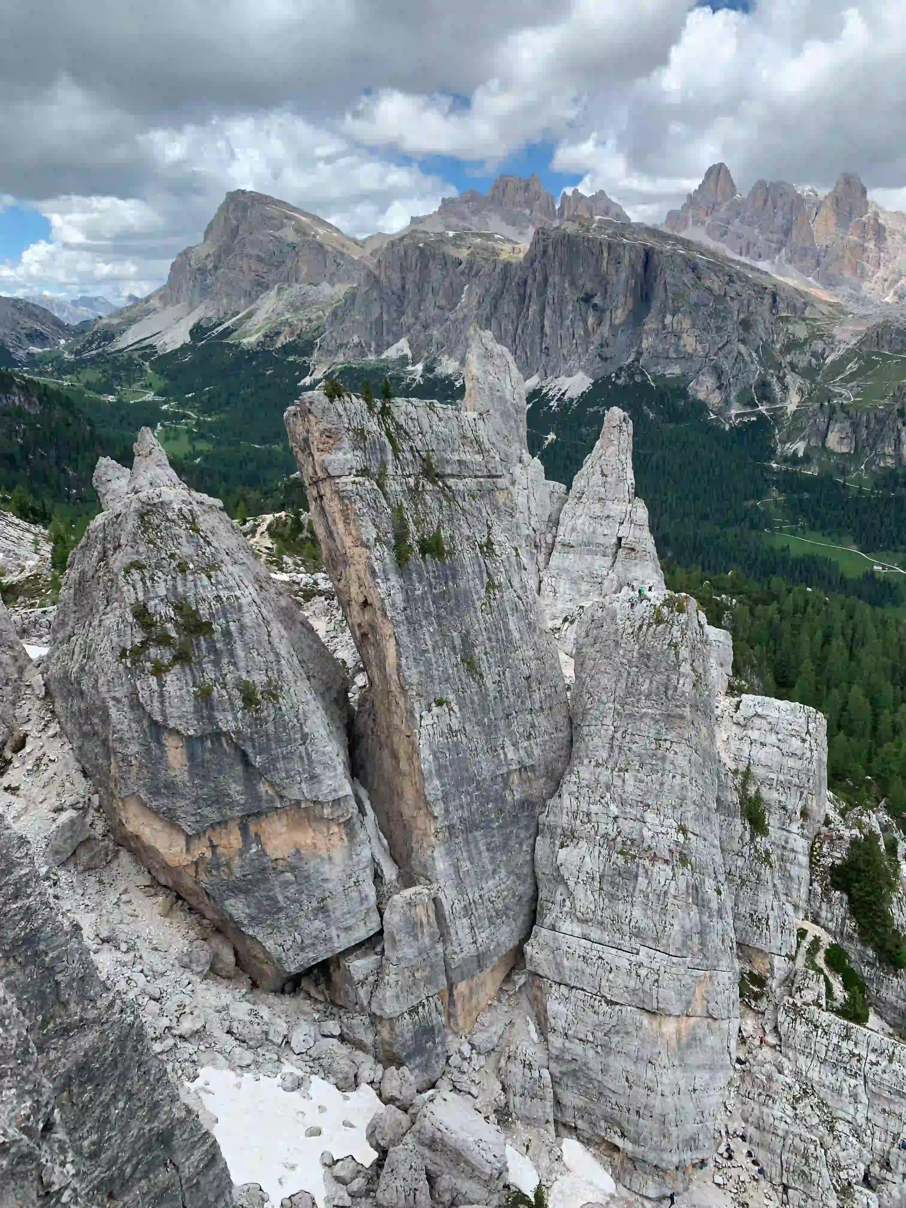 Cinque Torri Klettern und Kletterkurse für Einsteiger mit Bergführer