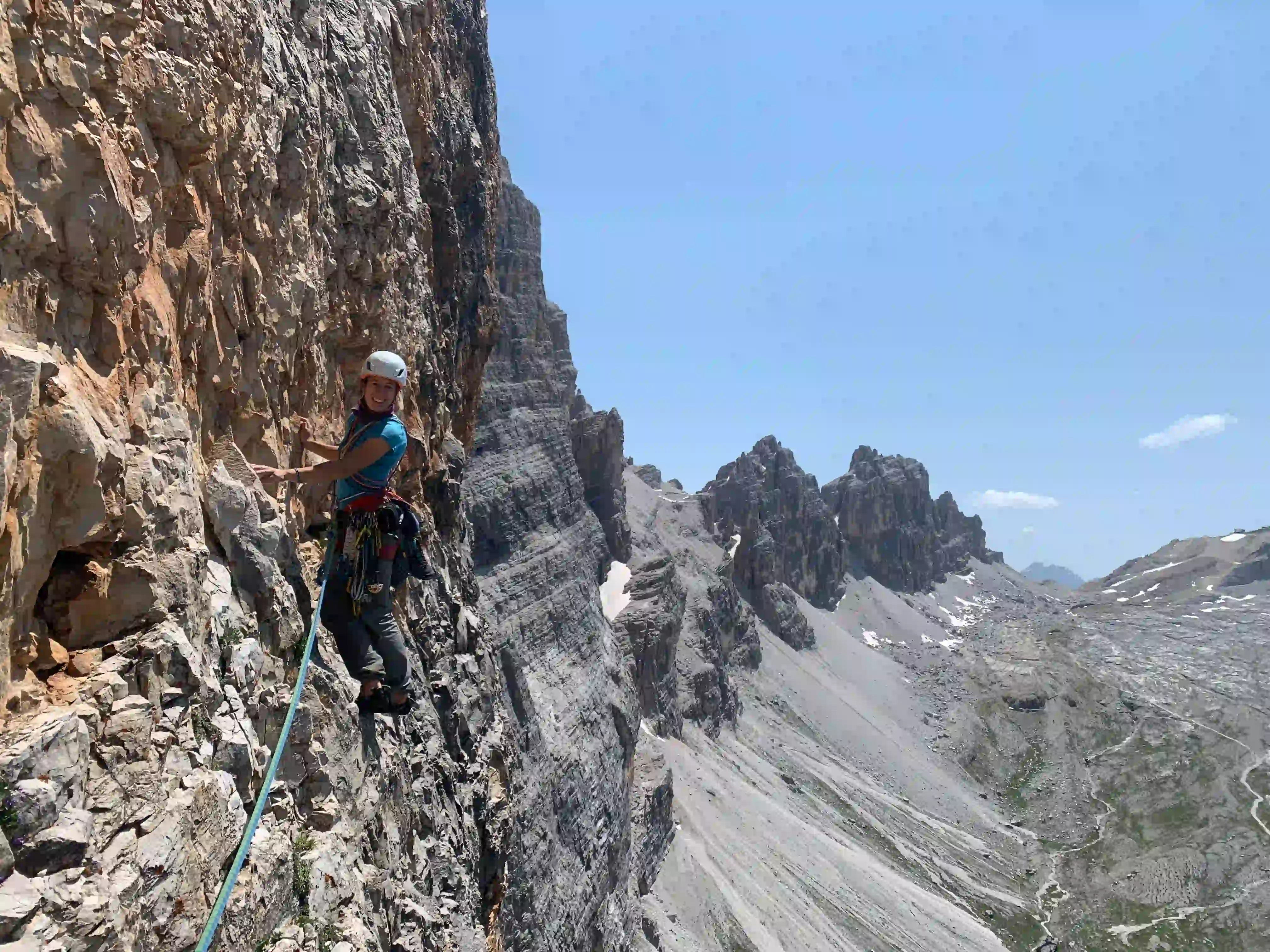 Klettern an der Cima Scotoni Fanes Fanesspitze und Lagazuoi