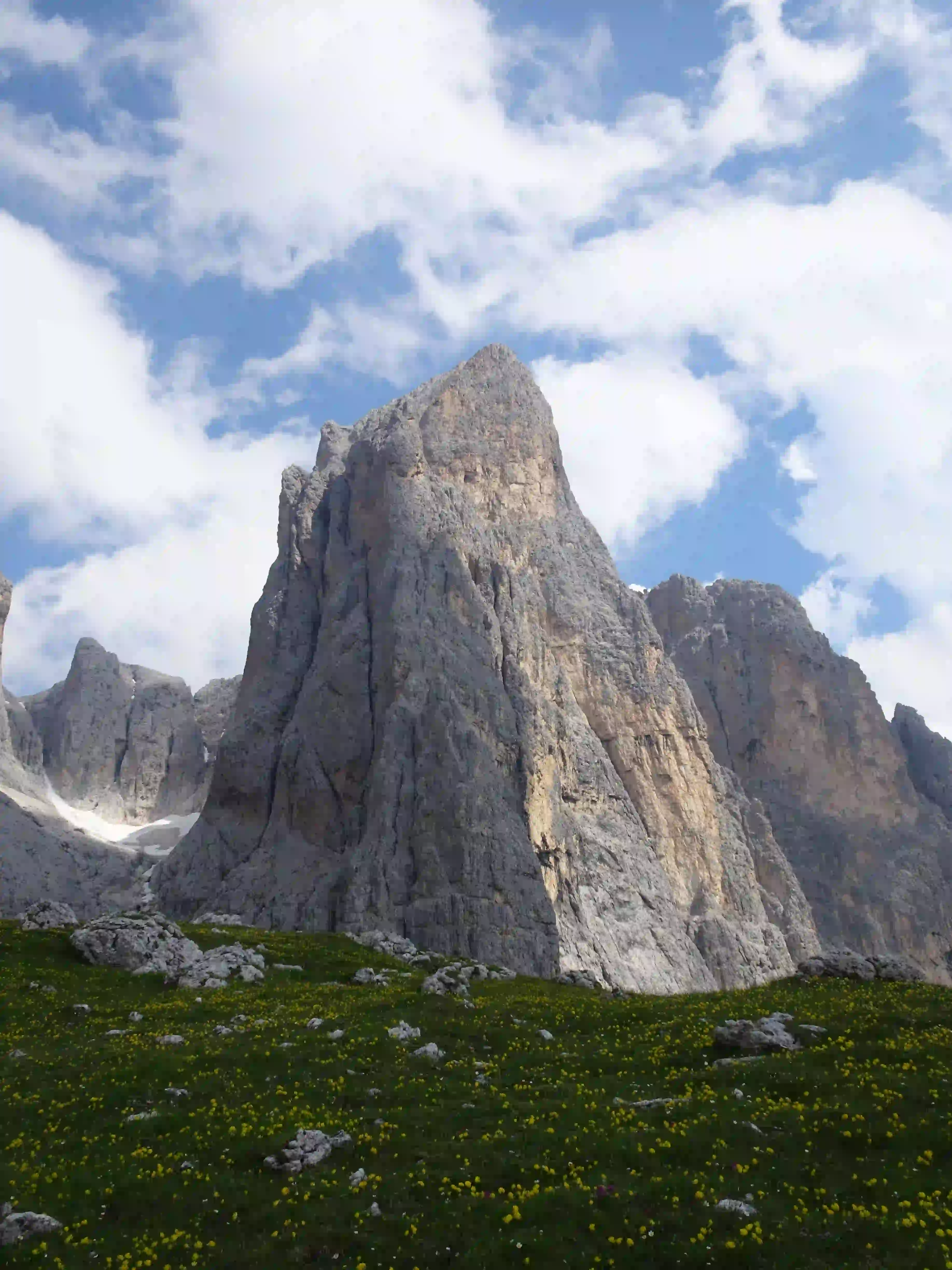 Gran Pilastro eine große klassische Alpinkletterei in der Palagruppe