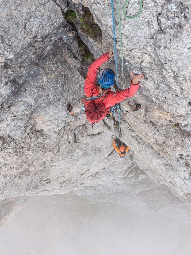 Paolinahütte Carezza Karerpass Klettern Casarotto Rotwand