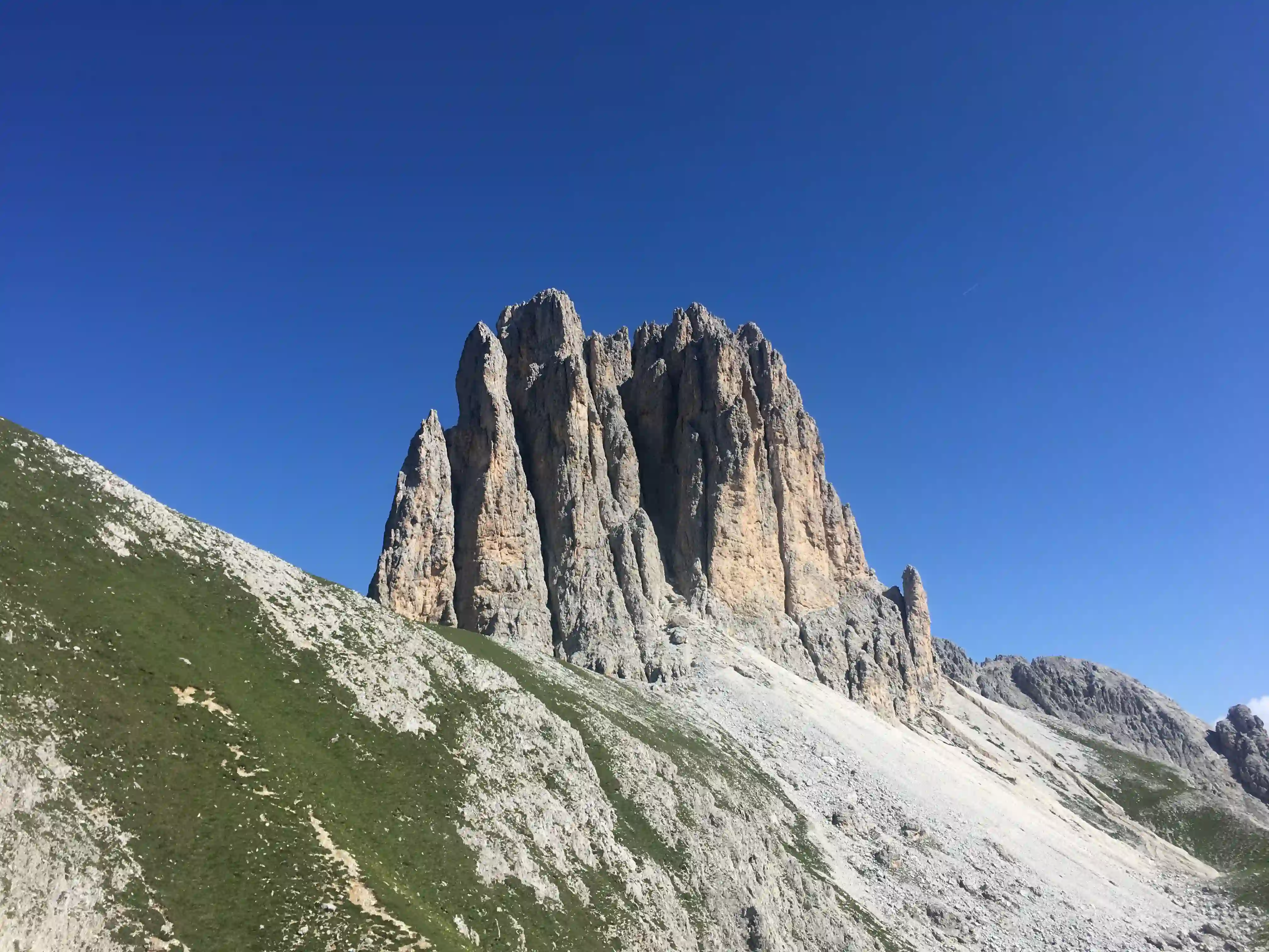 Rotwand und Vajolonpass Kletterntouren für Einsteiger im Rosengarten